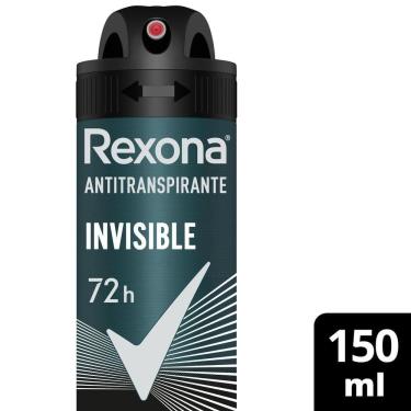 Imagem de Desodorante Antitranspirante Rexona Men Invisível 72 horas 150ml