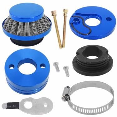 Imagem de QAZAKY Adaptador de filtro Velocity Stack para 33cc 43cc 47cc 49cc 50cc 52cc SYX Moto Dirt Bike Kids Pocket Mini Moto 2 stroke Engine ATV Go Kart Big Foot Goped Blad Gas Scooter X1 X2 X3 X6 X7 X8