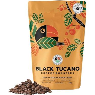 Imagem de Black Tucano Coffee Café Especial Black Tucano Honey Coffee Em Grãos 250G