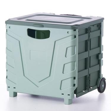 Imagem de Daconovo Carrinho de compras sobre rodas Carrinho de compras portátil dobrável de grande capacidade com rodas para subir escadas Campeão ao ar livre Compras fáceis e sem esforço