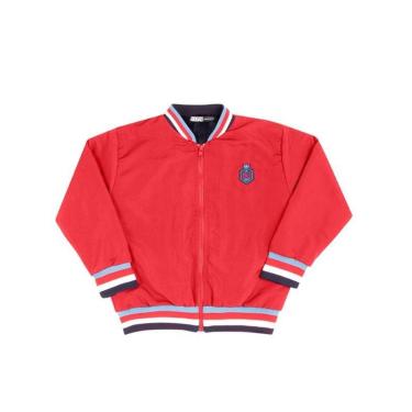 Imagem de Jaqueta Em Microfibra Forrada Com Pêlos Vermelho Escuro Tam 1 a 3 - Biogás-Masculino