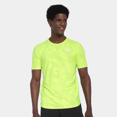 Imagem de Camiseta New Balance Q Speed Jacquard Masculina-Masculino