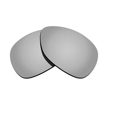 Imagem de Lentes de reposição polarizadas para Oakley Crosshair 1.0 - Cores (revestimento espelhado prateado)