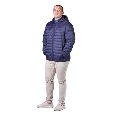 Imagem de Jaqueta Microfibra Puffer Broken Rules Masculina 560125 Marinho-Masculino