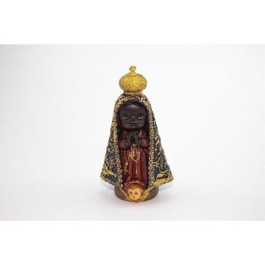 Imagem de Imagem Nossa Senhora Aparecida Infantil Resina 10 Cm