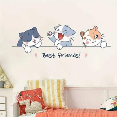 Imagem de Adesivo De Parede Melhorers Amigos