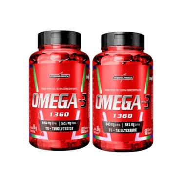 Imagem de 2X Ômega-3 1360 com 840mg EPA - 521mg DHA - TG com 60 cápsulas - Integralmedica
