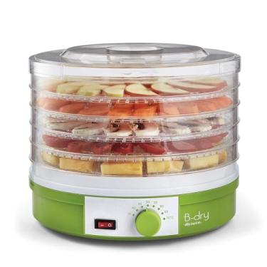 Imagem de Ariete 616 B-Dry, Desidratador de Alimentos, Temperatura de 35°C e 70°C, 5 Cestos, 245W, Branco/Verde - 220V