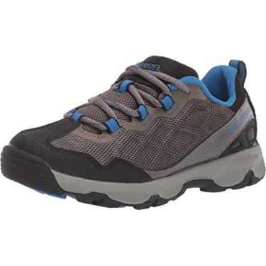 Imagem de Merrell Cadarço infantil unissex Chameleon 2.0, Gunsmoke/azul royal, 11 Big Kid