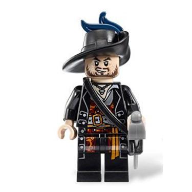 Imagem de Lego Piratas do Caribe 1 minifigure Hector Barbossa