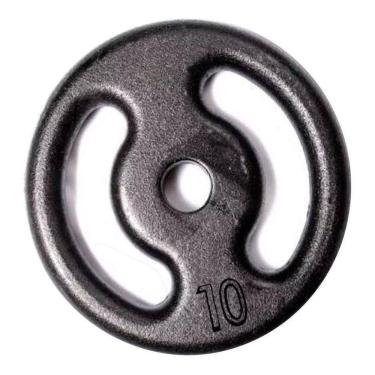 Imagem de Anilhas Pintadas - Pesos  para a Musculação 10Kg