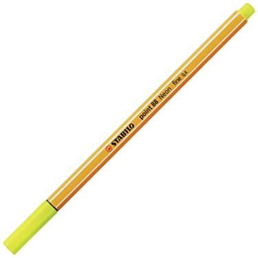 Imagem de STABILO Fineliner - ponto 88 - pacote com 1 - amarelo neon