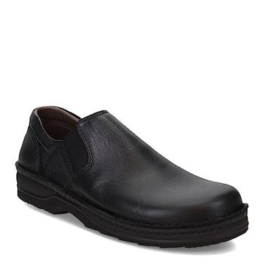 Imagem de NAOT Tênis masculino Eiger Slip On, Preto macio Lthr, 15-15.5