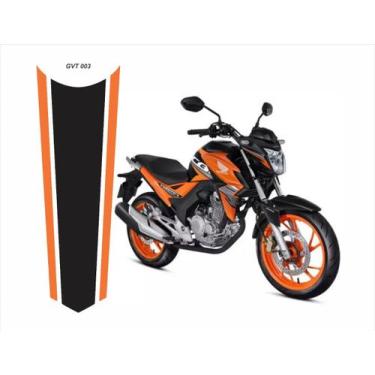 Imagem de Adesivo Faixa Gravata Tanque Cb250 Twister Resinado Gvt003 - Resitank