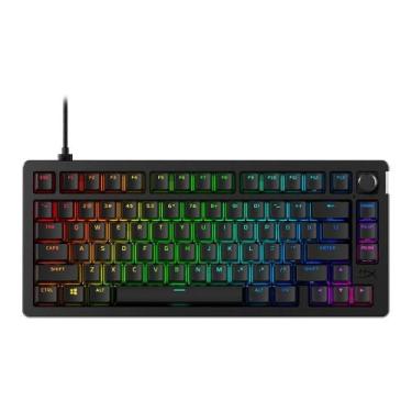 Imagem de Teclado Mecânico Gamer HyperX Alloy Rise GKBD 75, RGB, Switch linear, 