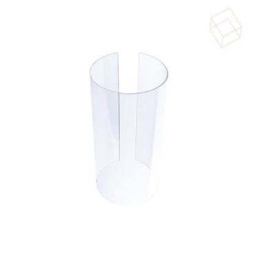 Imagem de Expositor VERTICAL para Tiara, laços   29cm - Cristal - Lm Balcoes