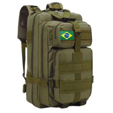 Imagem de Mochila militar 40l camping original 1000d impermeavel com divisorias 