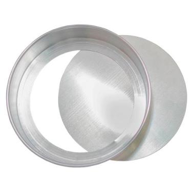 Imagem de Forma Assadeira Com Fundo Removivel Em Aluminio 25 Cm - Mania de Alumí