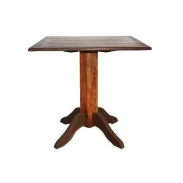 Imagem de Mesa Rústica Bar em Madeira de Demolição - Cód 2218 - Barrocarte