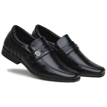Imagem de Sapato Infantil Social Preto Conforto - BERTELLI, Preto, 32
