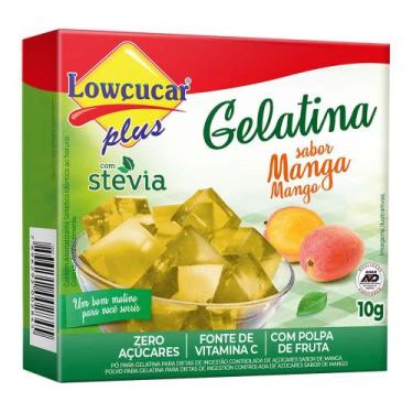 Imagem de Gelatina em Pó Sabor Manga Lowçucar 10g