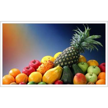 Imagem de Quadro Decorativo Para Cozinhas Frutas Abacaxi Gourmet Mercados Decora
