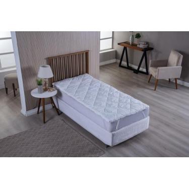 Imagem de PILLOW TOP MEDIDA ESPECIAL 1,88m X 0,78m TECIDO 200 FIOS PERCAL DUPLA 