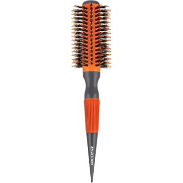 Imagem de Escova Profissional Thermal Ceramic Orange 55mm, ideal para secagem e modelagem com eficiência e estilo, cor laranja vibrante, modelo 9019T, perfeita para todos os tipos de cabelo, 1 unidade