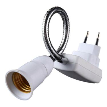 Imagem de Haste Flexível Extensor Luminária Soquete E27 40 Cm