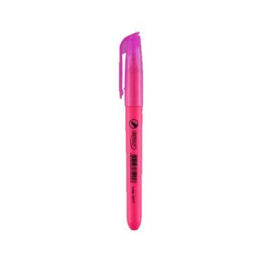Imagem de Caneta Neon Rosa Marca Texto Para Escritório - BRW