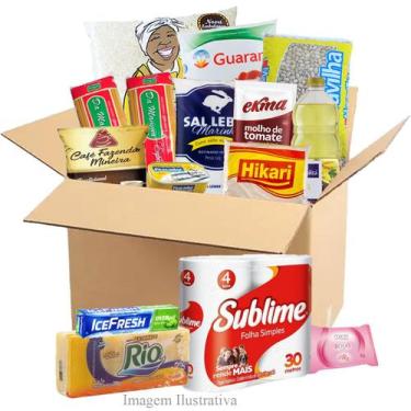 Imagem de Cesta Básica de Alimentos e Higiene Completa - São Rubens