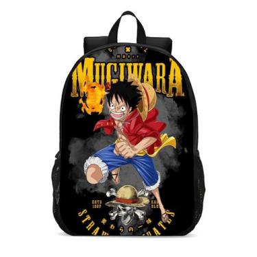 Imagem de Mochila Escolar Infanto Juvenil One Piece Anime Novidades 0399 - Geek 