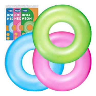 Imagem de Boia Inflável Redonda Neon Resistente Qualidade Mor - Morphe