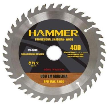 Imagem de Disco de Serra Circular 7.1/4 x 40 Dentes Hammer