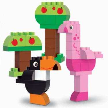 Imagem de Blocos de Montar Blocz 40 peças Didático Infantil Educativo