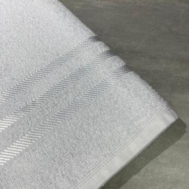 Imagem de Toalha de Banho Clássica 100% Algodão Premium - MRC , Branco