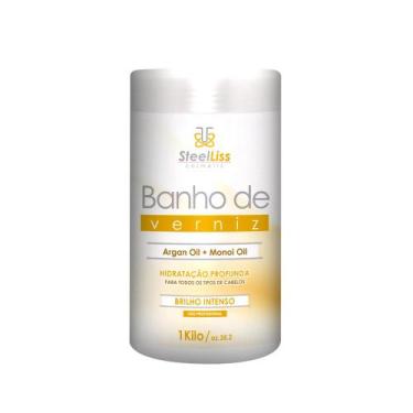 Imagem de Creme Hidratação Profunda E Brilho Banho De Verniz - Steel Liss