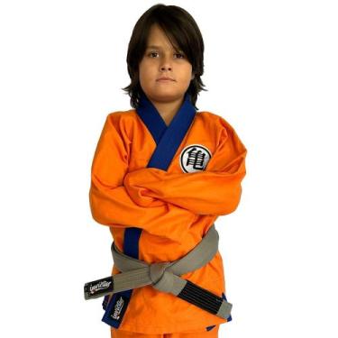 Imagem de Kimono Jiu Jitsu Infantil Dragon Ball Z - kimonos inv, M1