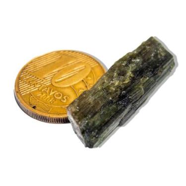 Imagem de Canudo Turmalina Verde Pedra Natural 20 a 40mm Classe B - CristaisdeCu