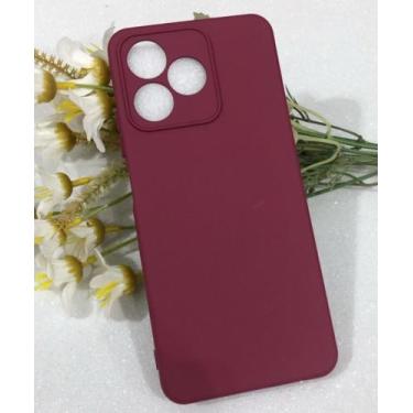 Imagem de Capa Capinha Case Realme Note 50/C53 Silicone Aveludado Protetora Colo