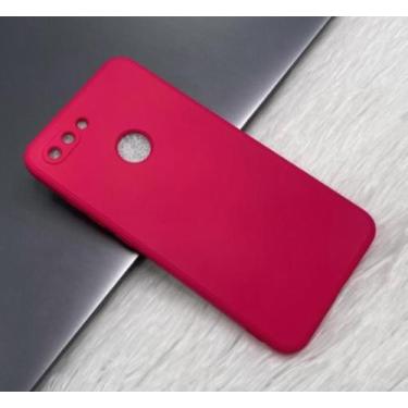 Imagem de Capa Capinha Case Mi 8 Lite Redmi Xiaomi Silicone Aveludado Protetora 