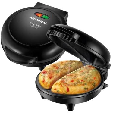 Imagem de Omeleteira Mondial Antiaderente Automatica 750W Luxx Black 127V