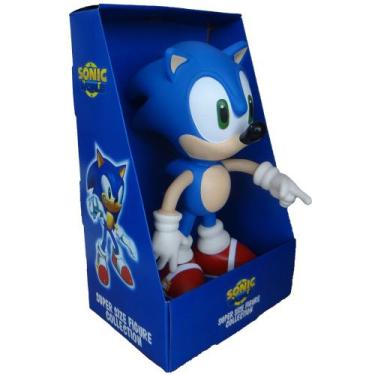 Imagem de Boneco Super Sonic o filme Jogo Sega - Super Size Figure Collection