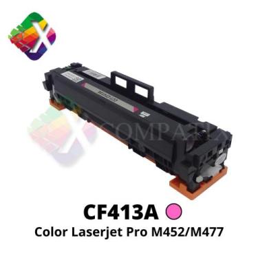 Imagem de Toner Compatível com HP CF413A Magenta  M452DW 452DN M477FDW M477FNW M