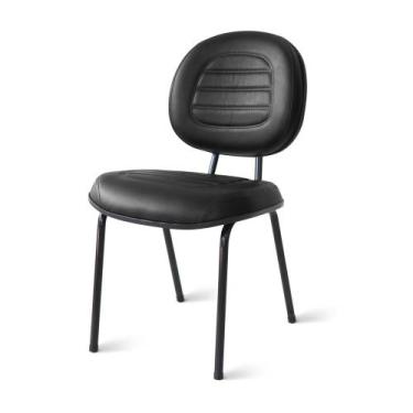 Imagem de Cadeira Executiva Belluno Pé Palito - Flex Cadeiras, Preto