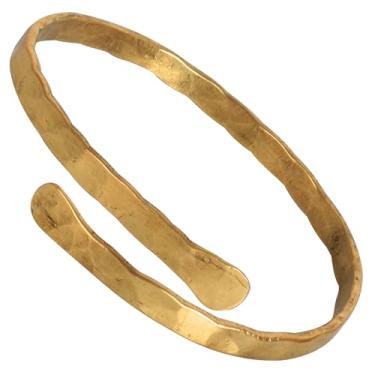 Imagem de Touchstone Pulseira feminina indiana de Bollywood de tamanho livre muito exótica e atraente em tom dourado para mulheres., Latão, Sem Pedra Preciosa