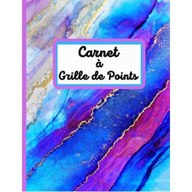 Imagem de Carnet à grille de points: Aquarelle | Livre de composition | Journal polyvalent | Dessin | Enregistrement des pensées | Prise de notes | Grille de ... 21,6cm x 27,9cm | 100 Pages | 5-25