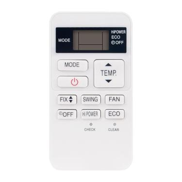 Imagem de Controle remoto substituído RAS-07BKV-E adequado para ar condicionado Toshiba A/C RAS-07 RAS-10 RAS-077 RAS-107 RAS-137 RAS-167SAV RAS-167SKV RAS-077SKV-E6 RAS-107SKV-E6 RAS-167SKV 3BAV-E RAS-13BKV-E