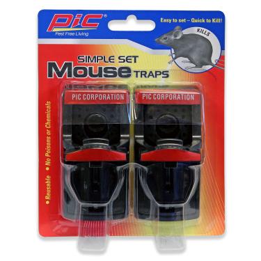 Imagem de PIC Armadilhas de rato [armadilhas reutilizáveis] (armadilhas para casa - conjunto de 3)