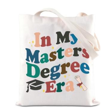 Imagem de ENSIANTH Bolsa de mão In My Masters Degree Era, presente de mestrado para mestrado, presente de pós-graduação, presente de pós-graduação, Bolsa de mestrado, Large, Sacola